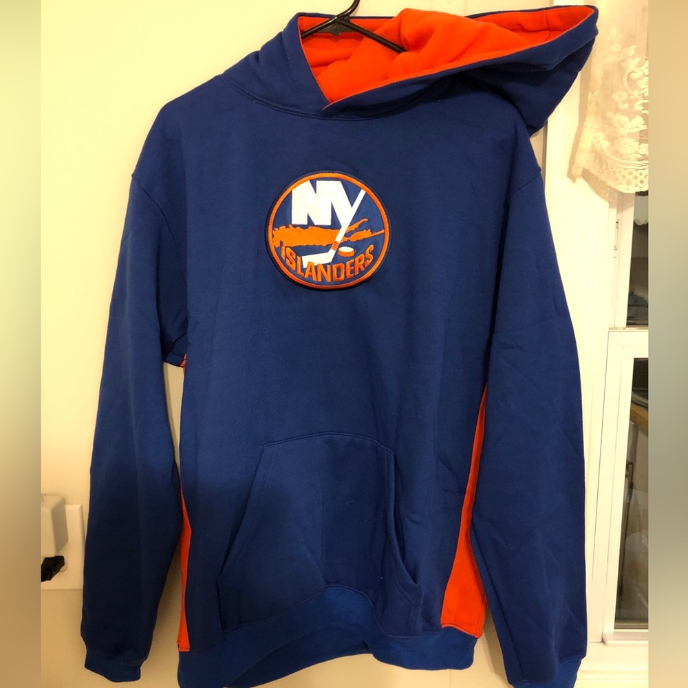 Men’s Hockey NHL Hoodie Blue Size Medium Athletics My Islanders